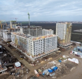 Ход строительства дома Литер 1, квартал 1.6 в ЖК Первое место -