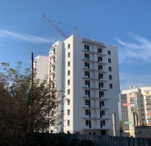 Ход строительства дома 1 в ЖК Радужный -