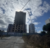 Ход строительства дома 43А.1 в ЖК Пойменная -