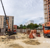 Ход строительства дома 2 в ЖК Scala City -