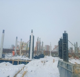 Ход строительства дома 2.1 в ЖК Галерея -