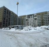 Ход строительства дома № 27 в ЖД По ул. Красные зори -