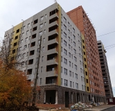 Ход строительства дома 11 в ЖК Скандинавия -