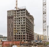 Ход строительства дома 9, корпус 8 в ЖК Юнтолово -