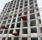 Ход строительства дома № 120-122 в ЖК Высота -