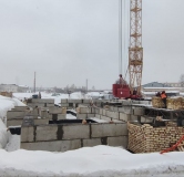 Ход строительства дома 6 в ЖК Династия -