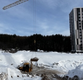 Ход строительства дома 4 в ЖК Калинка Парк -