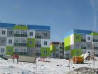Ход строительства дома №7к2 в ЖК Загородный мкрн Акварель микрогород Стрижи - фото 28, Февраль 2017
