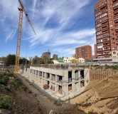 Ход строительства дома 2 в ЖК Счастливый квартал -