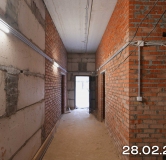 Ход строительства дома 9.1 в ЖК Видный -