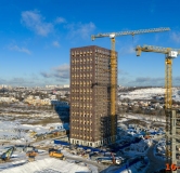 Ход строительства дома корпус 10 в ЖК Савин парк -