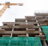 Ход строительства дома 1 в ЖК Риваят -