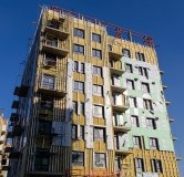Ход строительства дома Корпус 3, 1 этап в ЖК Соседи -