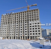 Ход строительства дома 1 в ЖК ОК: Премиум -