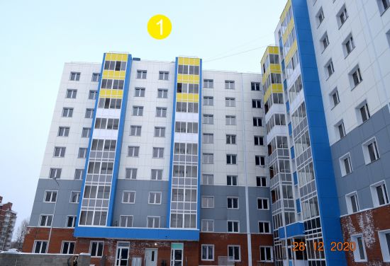Дом 12, секция 2 в ЖК Предместье