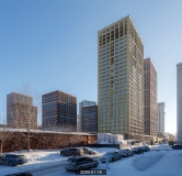 Ход строительства дома секция 8 (3 этап) в ЖК Мылзавод -