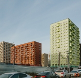 Ход строительства дома корпус 8 в ЖК Нокса Парк -