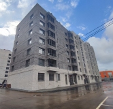 Ход строительства дома № 1 в ЖД в 12-микрорайоне (Арзамас) -