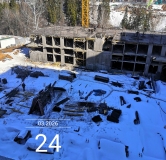 Ход строительства дома 7 в ЖК Истории -
