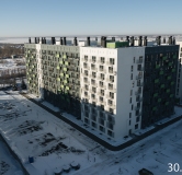 Ход строительства дома 2 в ЖК Никс Лайн на Блюхера -