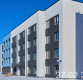 Ход строительства дома № 25, корпус 2 (ГП-6) в ЖК Крылья -