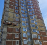 Ход строительства дома литер 12 в ЖК Холмогоры -