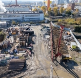 Ход строительства дома 1,2 в ЖК Лето на Титова -