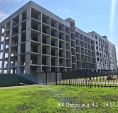 Ход строительства дома 4.2 в ЖК Озеро -