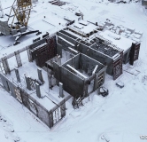 Ход строительства дома 2 в ЖК Дебют -