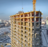 Ход строительства дома 39, секция С2 в ЖК Три Девятых -
