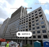 Ход строительства дома Литер 5 в ЖК Порто Ново -