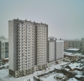 Ход строительства дома 16, 18 в ЖК Территория -