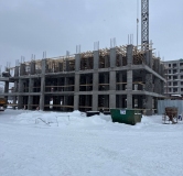 Ход строительства дома 2.1 в ЖК Форест -