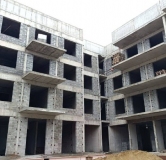 Ход строительства дома Литер 4 кв 9.1 в ЖК Усадьба Гостагаевская -