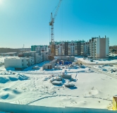 Ход строительства дома 3 в ЖК Атмосфера -