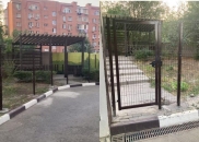 Чтобы не испортили: жителям ЖК в Ростове закрыли доступ в беседки у дома 