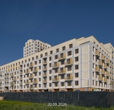 Ход строительства дома 4, корпус 3 (ГП-9) в ЖК Октябрьский на Туре -