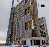 Ход строительства дома Литер 3 в ЖК Притяжение -