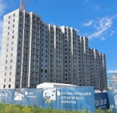 Ход строительства дома 75 в ЖК Радужные дворы -