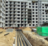 Ход строительства дома № 27 в ЖД По ул. Красные зори -