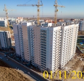 Ход строительства дома 11 в Микрорайон Нанжуль-Солнечный -