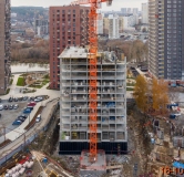 Ход строительства дома корпус 6 в ЖК Утес -