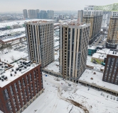 Ход строительства дома Литер 1.5 в ЖК Патрики -