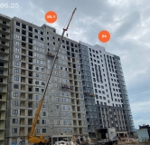 Ход строительства дома 24 в ЖК Авиатоr -