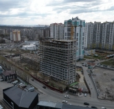 Ход строительства дома 1 в ЖК Комсомольский -