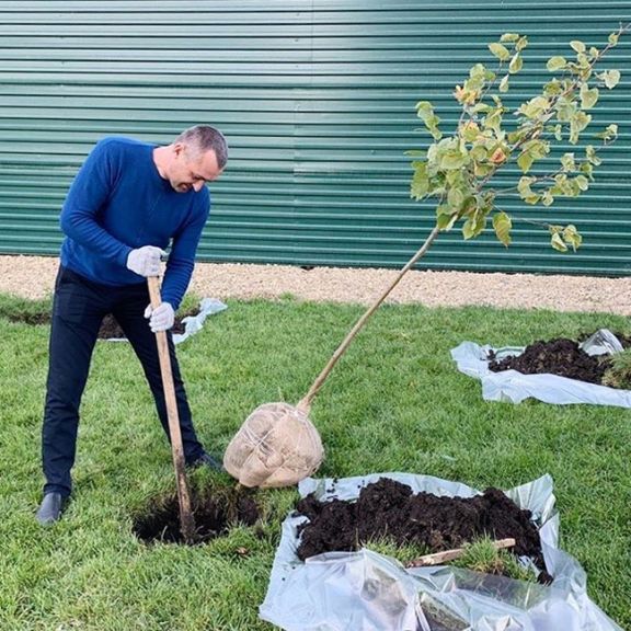 СК «Анастасия» приняла участие в высадке деревьев в Батайске