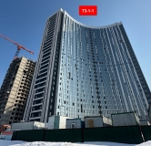 Ход строительства дома 73-1-1 в ЖК Компас -